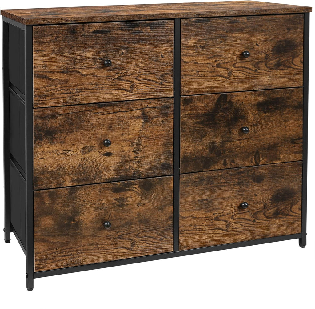 3-Tier 6 Fabric Drawer Dresser M179