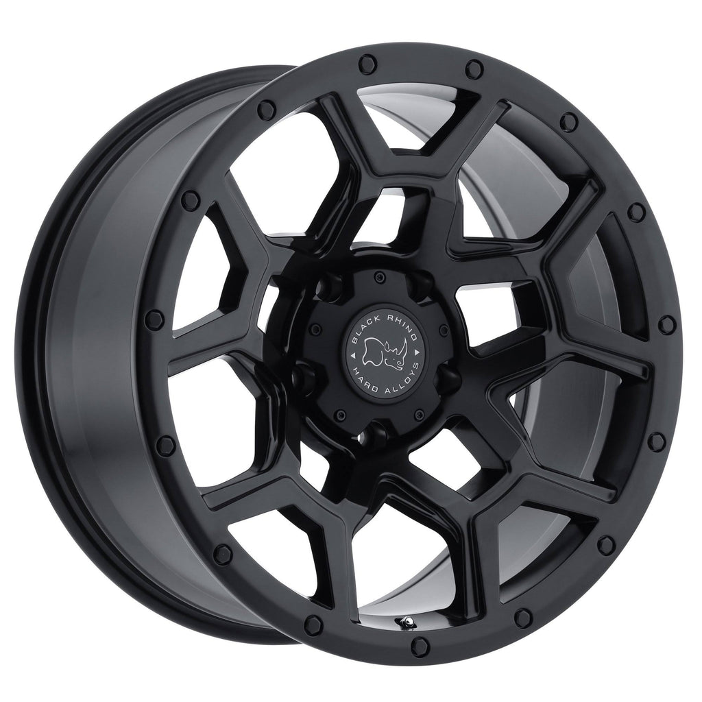 17x9.5 5x5 Matte Black Wheel H553