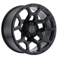 17x9.5 5x5 Matte Black Wheel H553