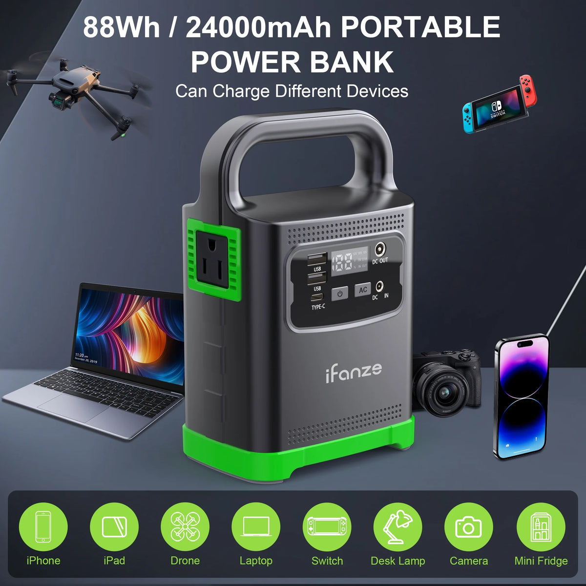 100W Portable Power Station Z171