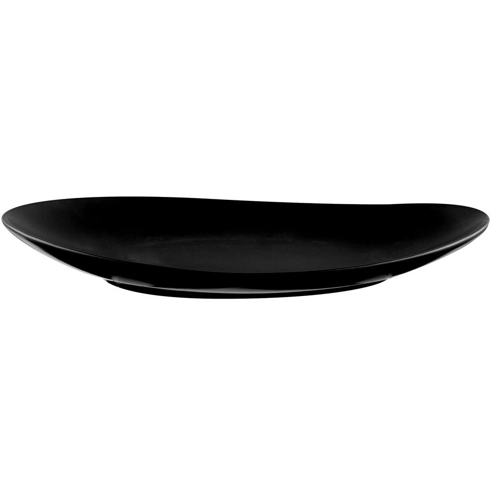 Onyx Satin Matte Porcelain Coupe Plate - 12/Case W262
