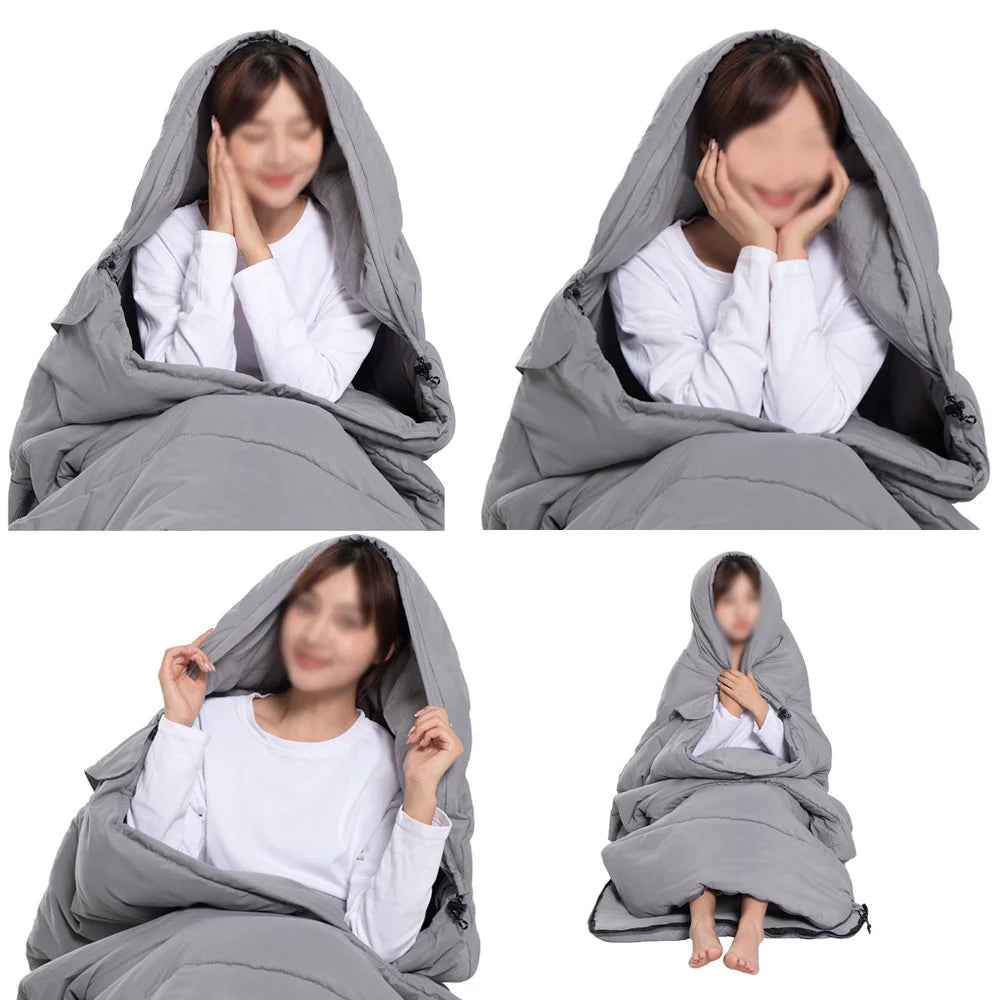 Spliceable Washable Camping Sleeping Bag S3869