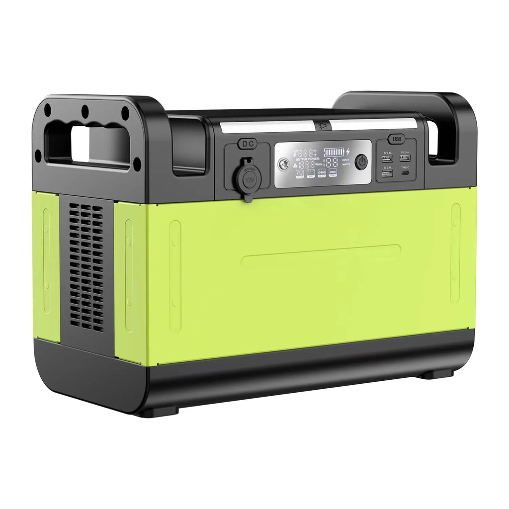 Portable Power Station 1200W 1210Wh LiFePO4 Solar Generator Q186429