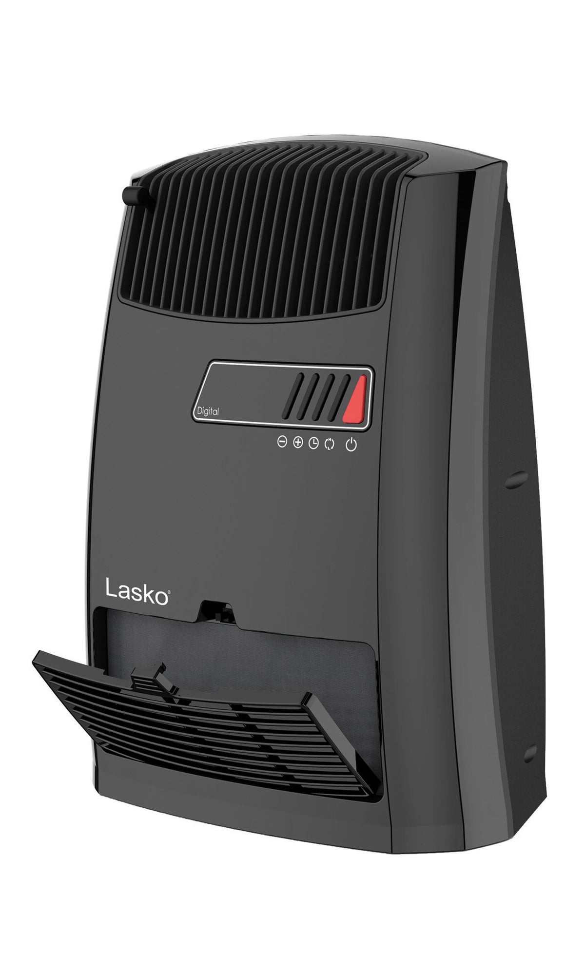 13.5 1500W Electric Ceramic Space Heater with Timer and Thermostat, Black P6661