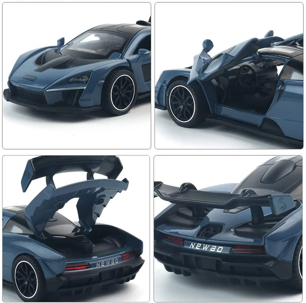 1:32 Scale Die-casting Toy Car with Light and Music Y73906