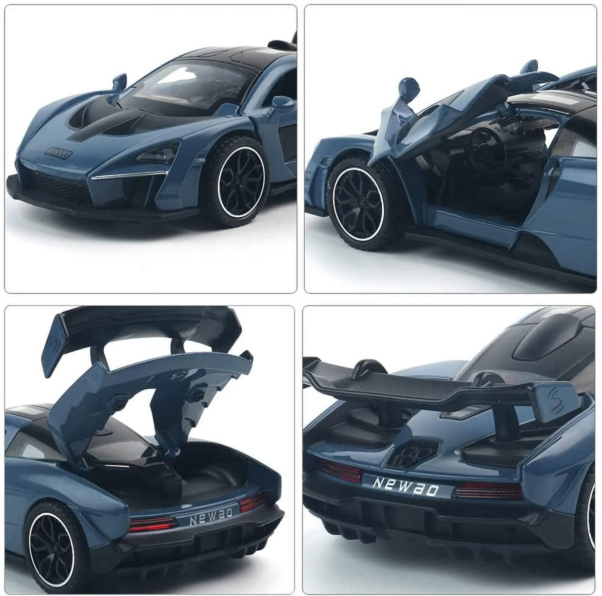 1:32 Scale Die-casting Toy Car with Light and Music Y73906