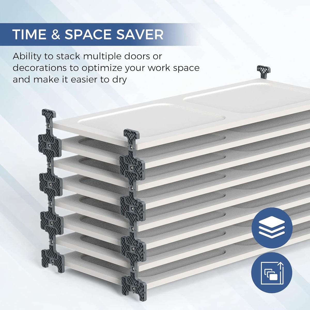 Paint Racks for Cabinet Doors, Pack of 12 Y516