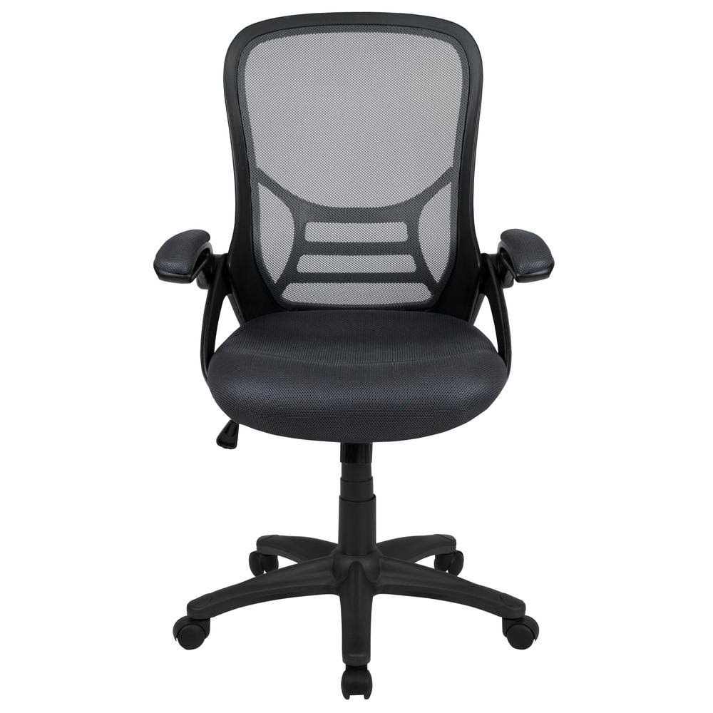 Dark Gray Mesh Office Chair H4351