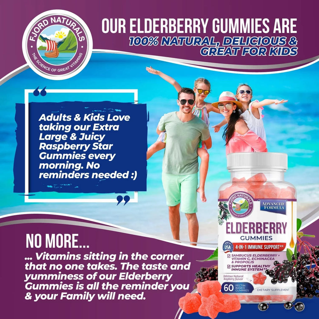 Elderberry Gummies 2 Pack 120 Count S161204