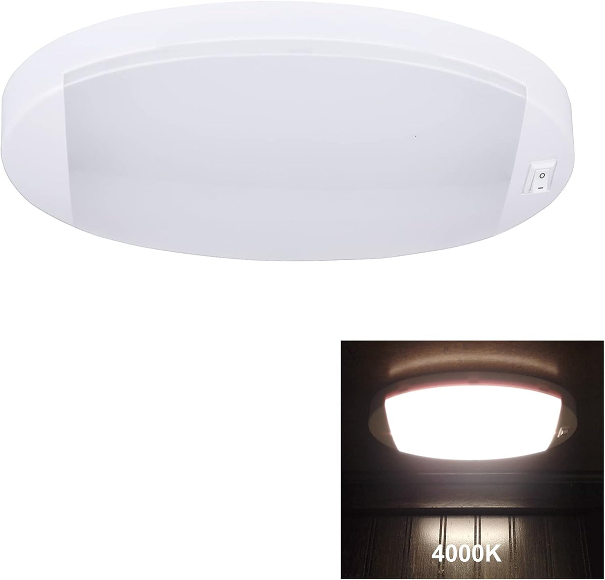 LED Pancake Dome Light Pack of 2 W64202