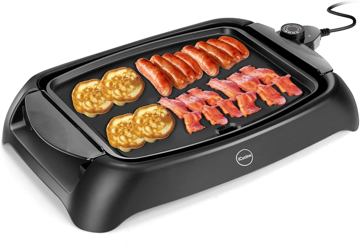 1000 Watt Non-Stick Electric Griddle W11713
