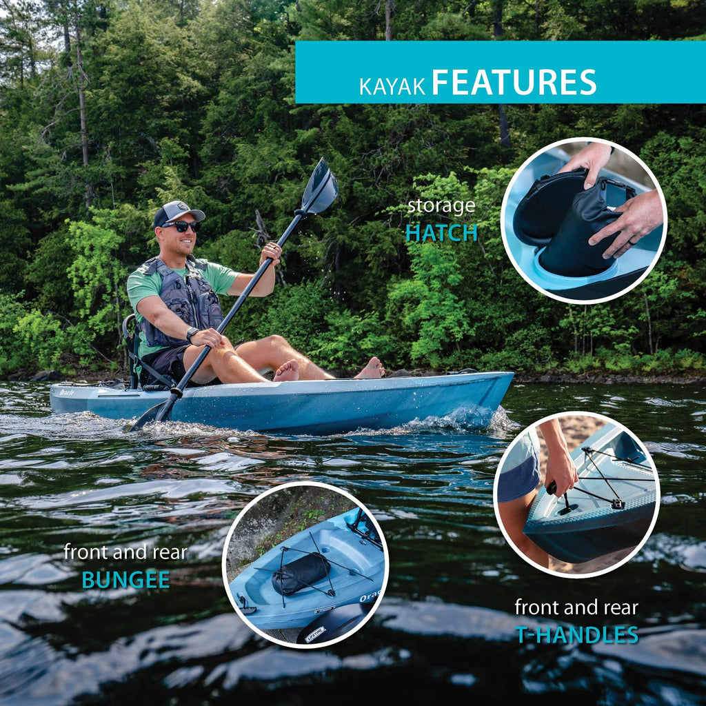 Dragonfly Blue Sit-on-Top Kayak R363