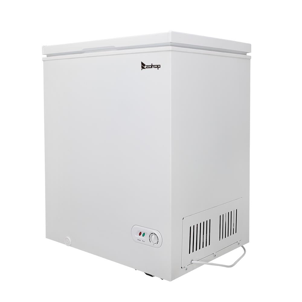 White 5.0 Cu.ft Single Door Chest Freezer U623177