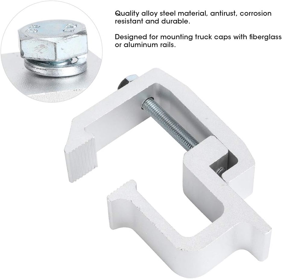 4Pcs Alloy Steel Mounting Clamps 2inch Throat Depth K3301
