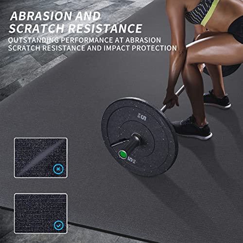 Extra Large Non-Slip 7mm Workout Mat W563094