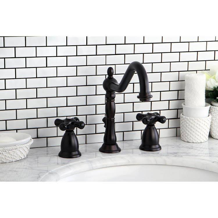 Oil Rubbed Bronze Widespread Lavatory Faucet E37477