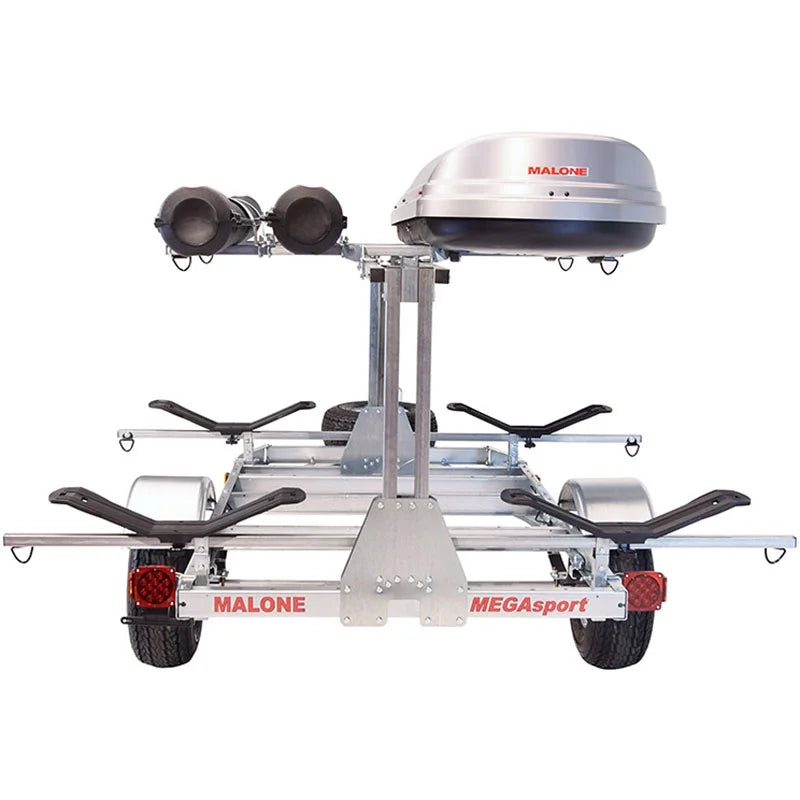 Low Bed Trailer package with Spare, MegaWings, Cargo Box, Rod Tubes U58522