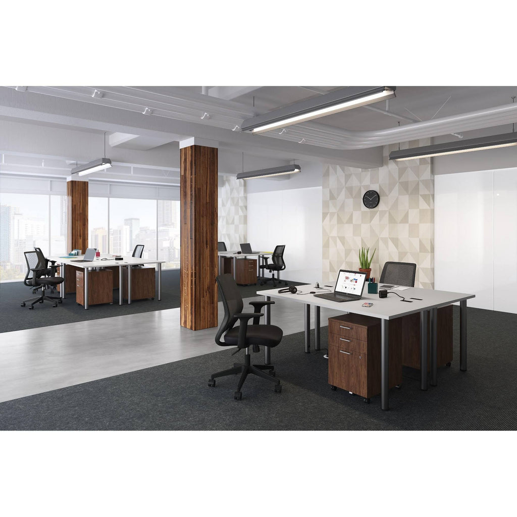 3-Drawer Mobile Pedestal File, Espresso P512772