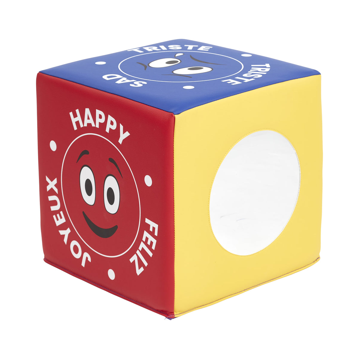 SoftZone Emotion Cube with Mirror Sensory Toy I8420