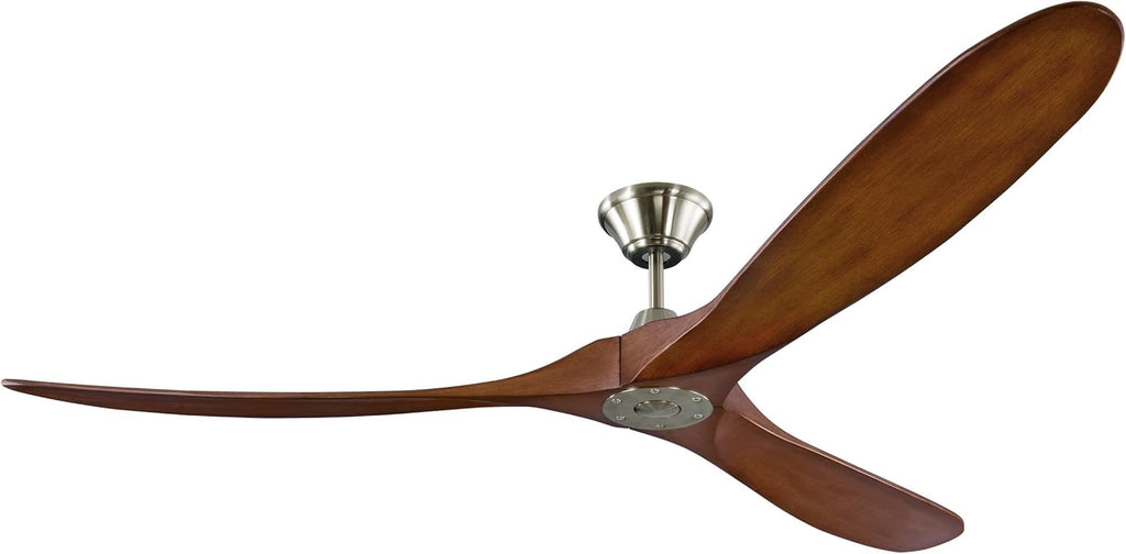 Matte Black 52 Outdoor Ceiling Fan with Remote Control N27371