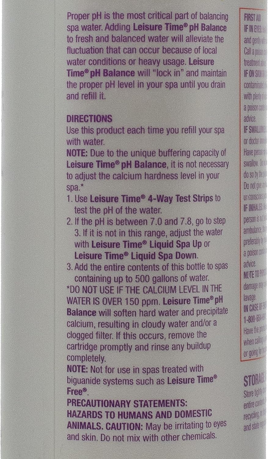pH Balance for Spas and Hot Tubs (4 Pack) L168
