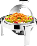 6L Stainless Steel Roll Top Chafing Dish U552747