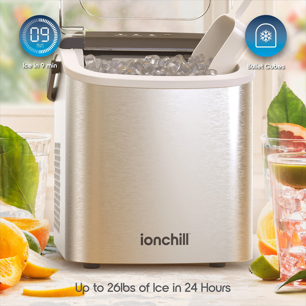 Portable Countertop Bullet Ice Maker H8617