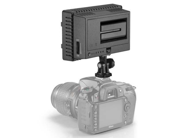 Neewer CN 160 LED Digital Camera Video Lighting Kit Dimmable LED Video Light Diffuser Rechargeable Battery with R907870