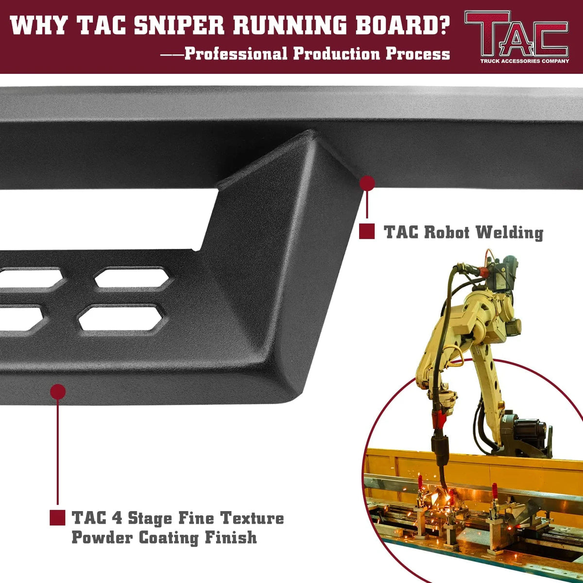Running Boards 4" Drop Side Steps Nerf Bars 2pcs N3397