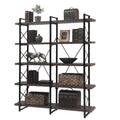 5 Tier Bookshelf with Metal Frame C334