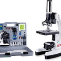 120x-1200x Metal Arm Kids Microscope - Black V901706
