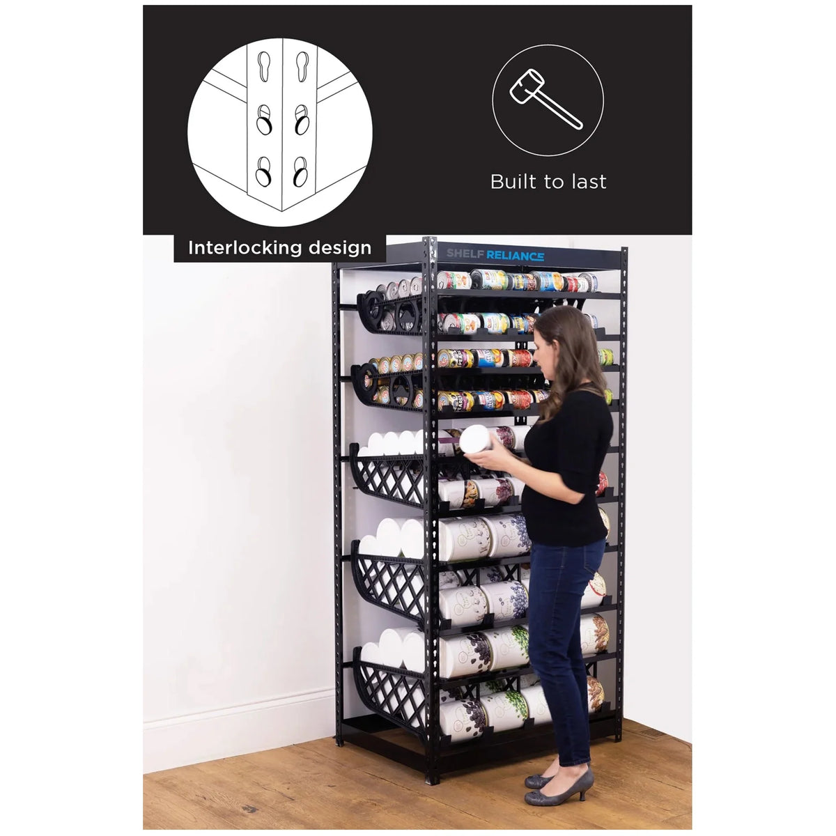 Small Can Rotation Organizer F7101