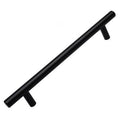 6-1/4 in. Center Matte Black Cabinet Bar Pull, Pack of 25 R276838