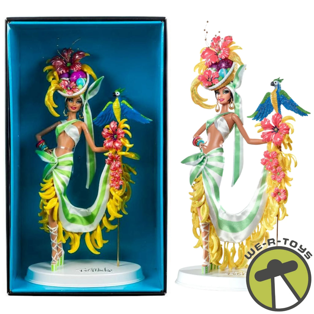Bob Mackie Brazilian Banana Bonanza Barbie Doll Gold Label 2012 Mattel #W3515 G263328