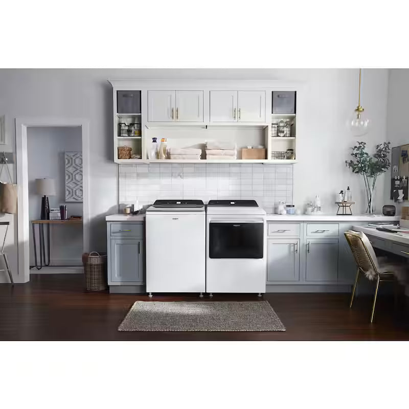 White 7.4 cu. ft. Front Load Electric Dryer U59416