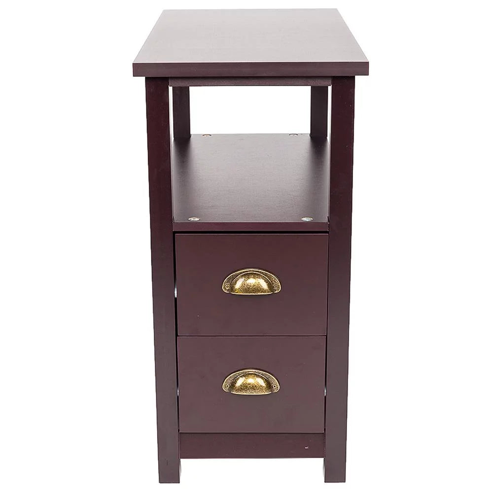Brown Narrow End Table Y58449