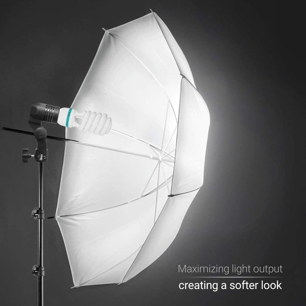 Continuous Light Lighting Kit with 33 inch Umbrella and 6500K Light Bulb Z6114