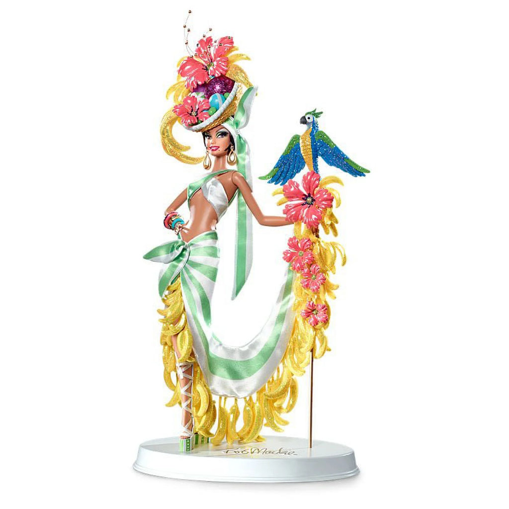 Bob Mackie Brazilian Banana Bonanza Barbie Doll Gold Label 2012 Mattel #W3515 G263328