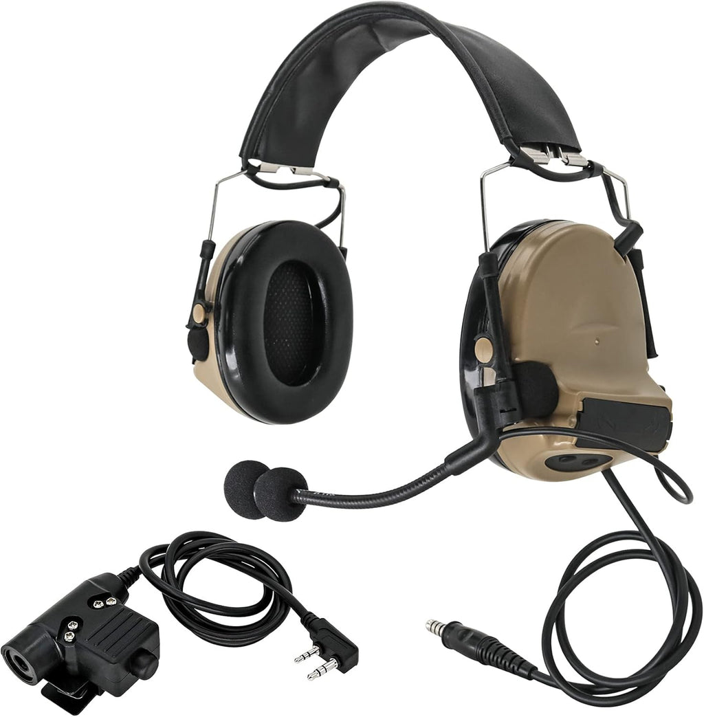 Tactical Headset Hunting & Shooting Earmuffs T812923