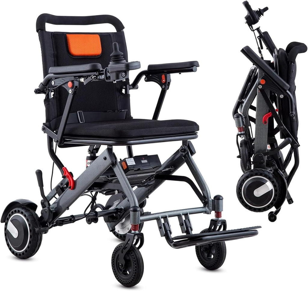 Foldable Electric Wheelchair, 36 Lbs, All Terrain I738