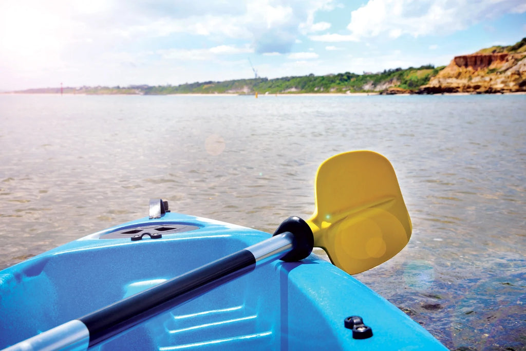86" 2 Piece Blue Kayak Paddle R8220