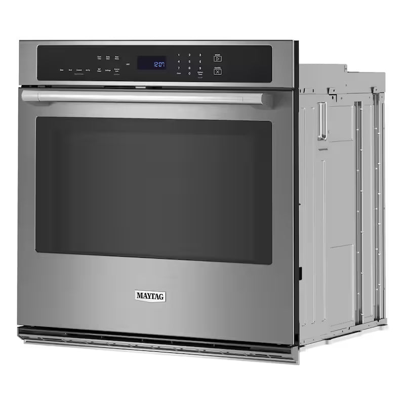27 in. Single Electric Wall Oven with Convection Self-Cleaning in Stainless Steel C124