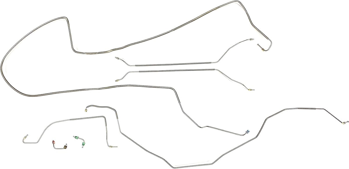 Stainless Full Car Brake Line Kit M338