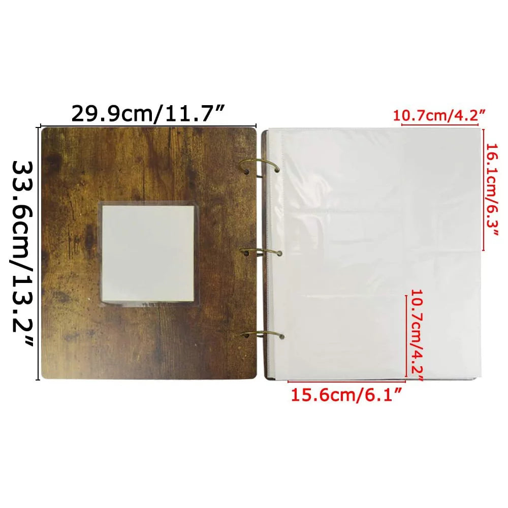 4x6 Photo Album with Dried Flower Cover G1217