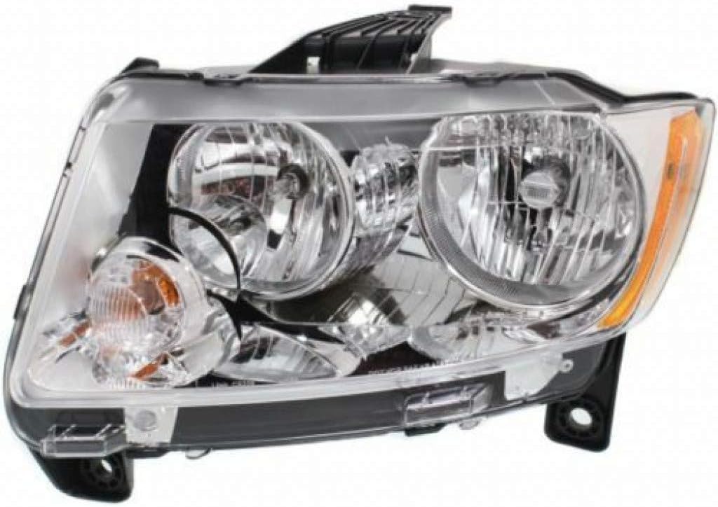 Jeep Grand Cherokee Headlight Assembly Halogen Driver Side X11031