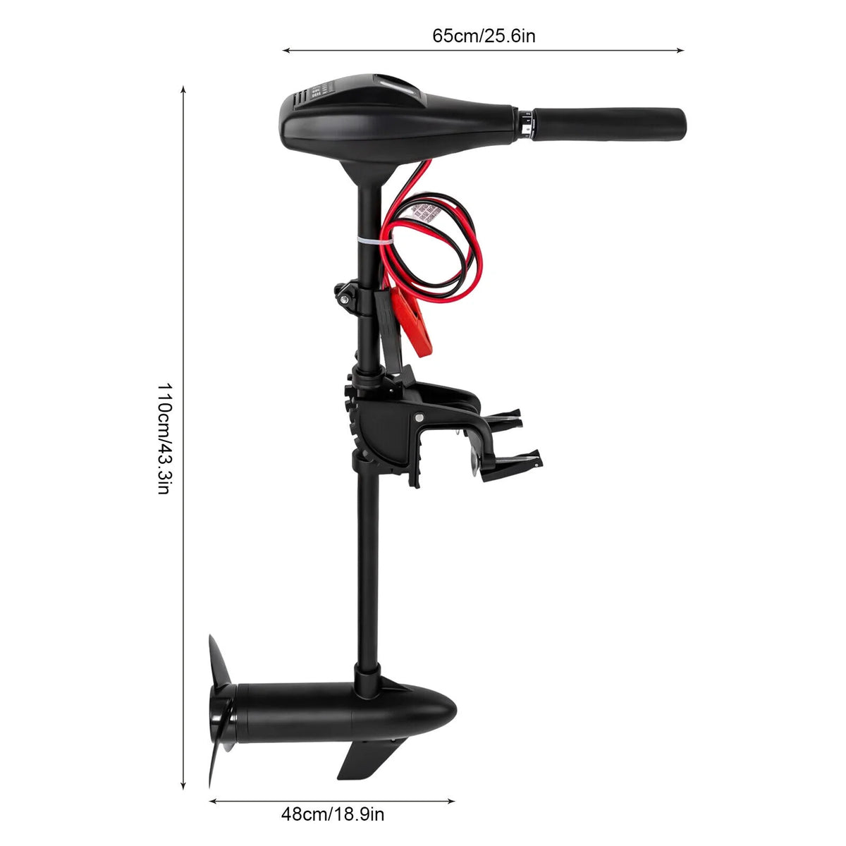 12V 40lbs Electric Trolling Motor B158