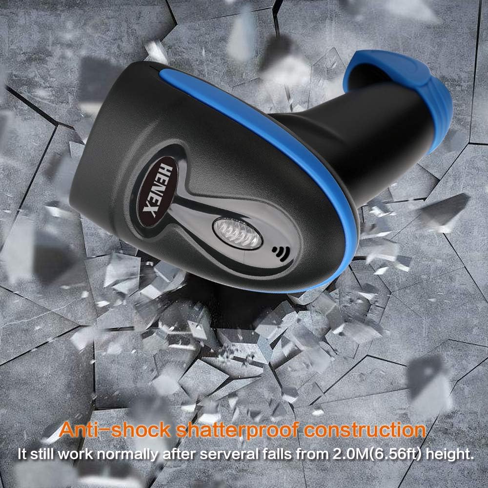 2D Wireless Barcode Scanner with USB I112