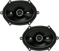 6x8 200 Watt 2-Way Car Stereo Speakers 4-Ohm W3103
