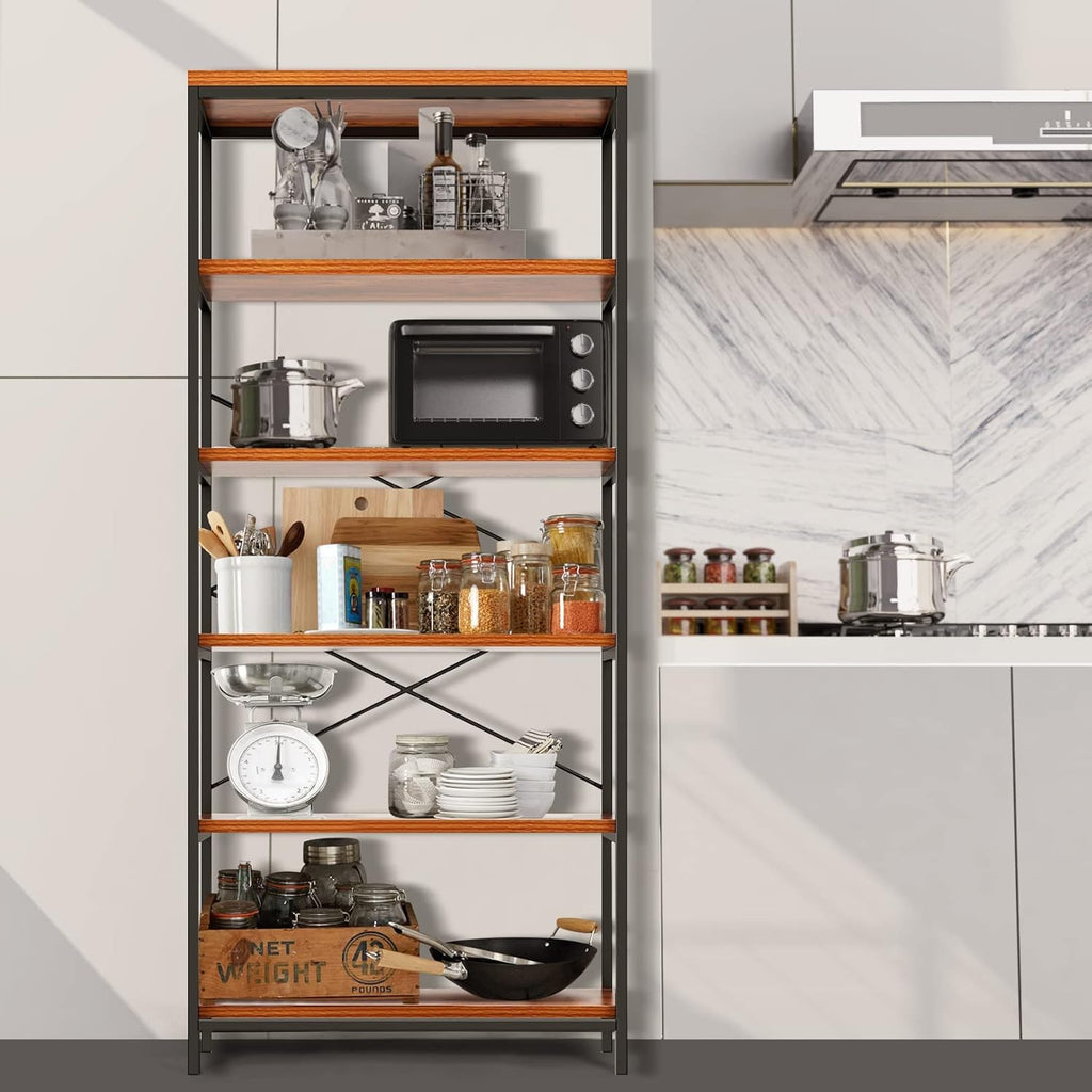 5 Shelf Tall Bookcase N114