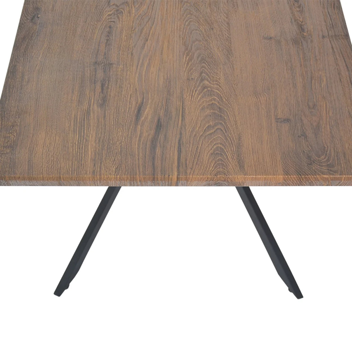 Round Mango Wood Coffee Table with Nesting Basket Frame B4548